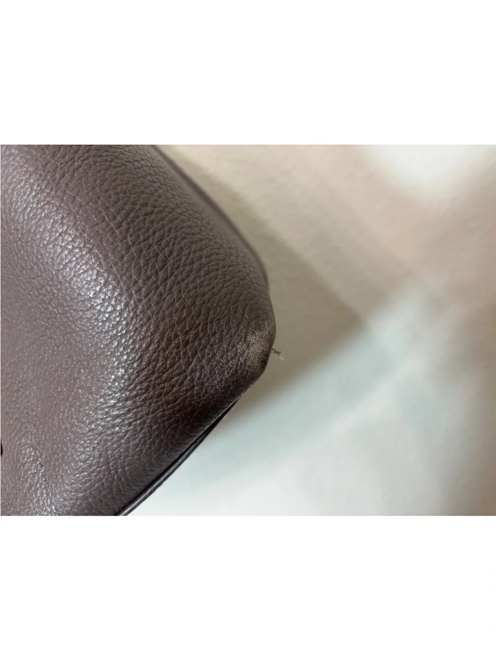 Dooney & Bourke gray and Tan Leather Hobo Bag